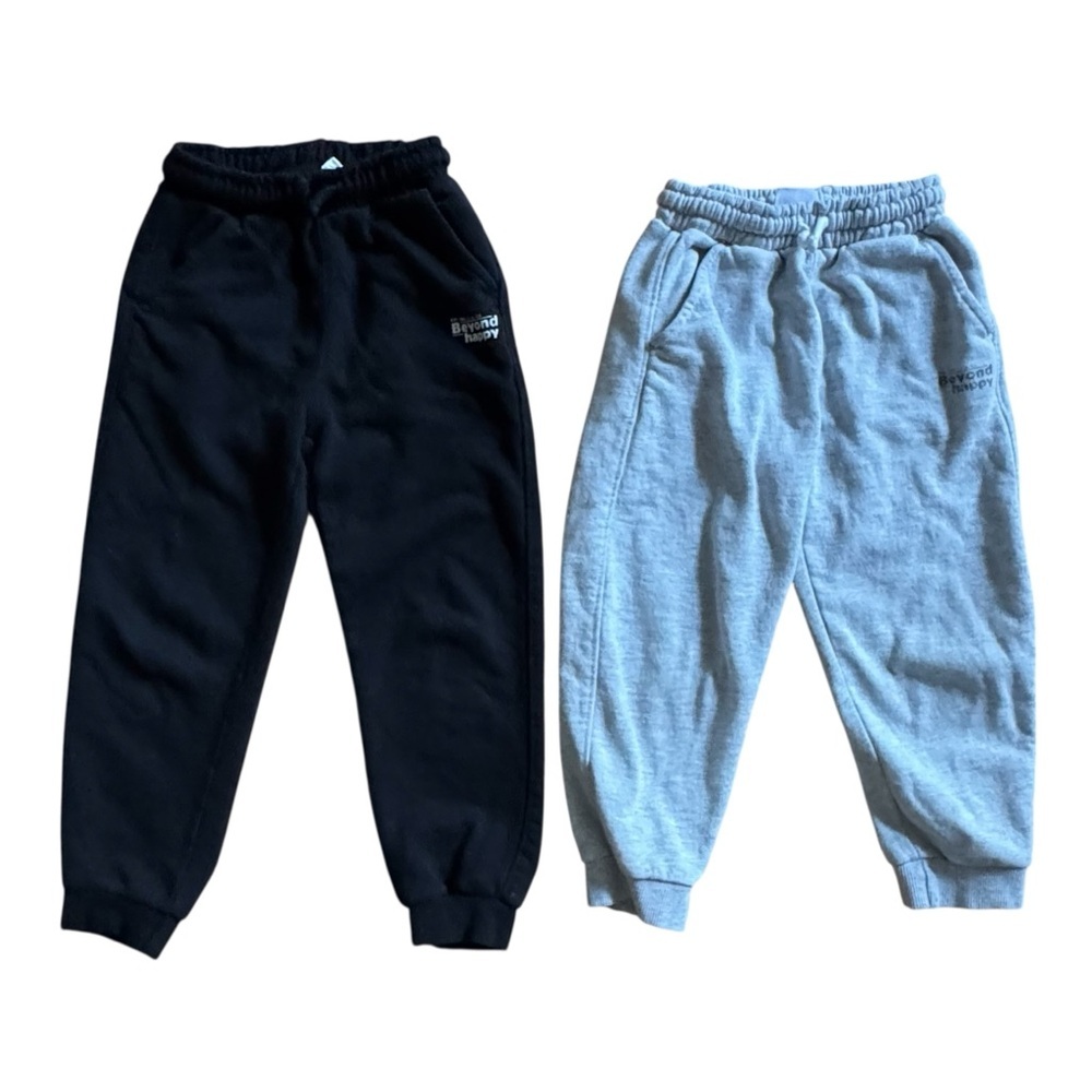 Toddler Boy 4T-5T Bundle 5PC Lot Set Hoodies Sweatpants Joggers Red Blue Gray - Picture 4 of 8